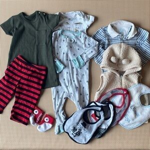 11 piece #11 baby boy PLAY clothes bundle. Different sizes